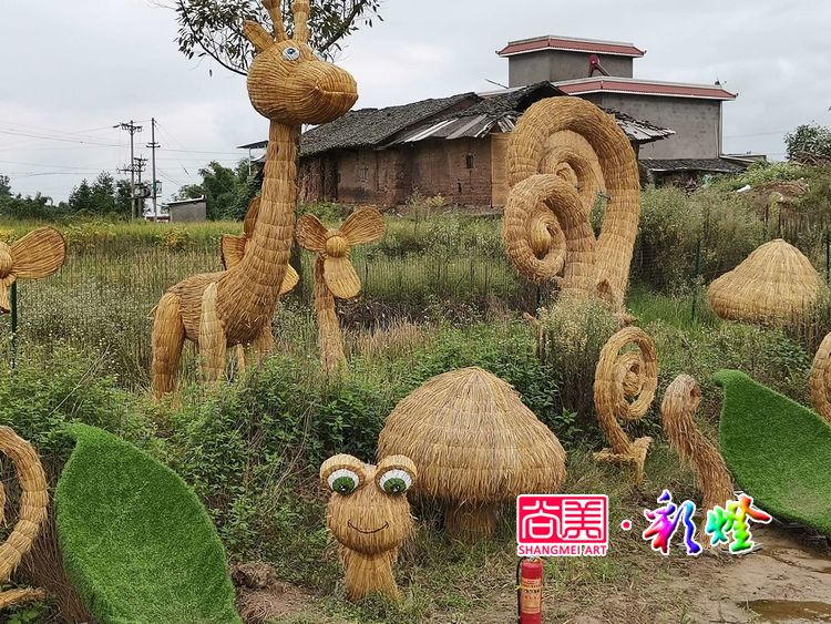 稻草草雕藝術(shù)的特點(diǎn)、工藝和適用場景