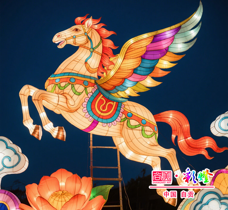 馬年彩燈作品