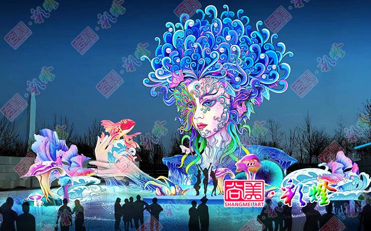 如何用自貢彩燈打造網紅打卡景點？