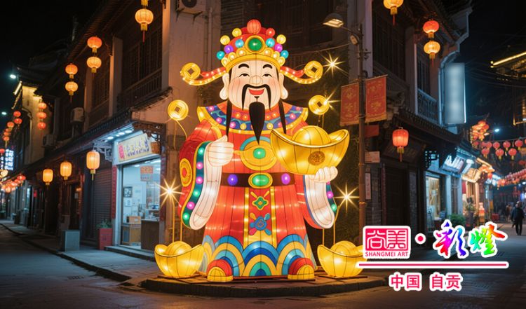 自貢彩燈工藝的彩燈花燈適合放置在哪些場(chǎng)景？